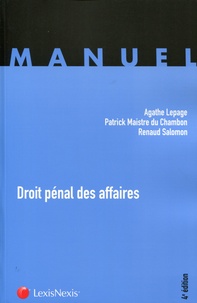 Agathe Lepage et Patrick Maistre du Chambon - Droit pénal des affaires.
