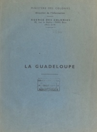  Agence de la France d'Outre-me - La Guadeloupe.