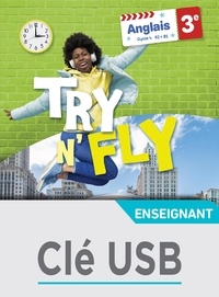 Agnès Bringuier - Try N' Fly Anglais 3e - Enseignant, avec clé usb.