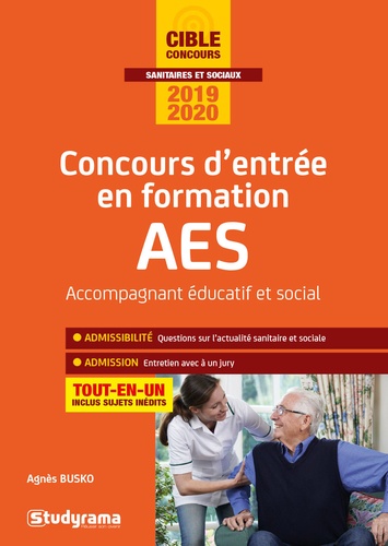 Concours d'entrée en formation AES Accompagnant Educatif et Social  Edition 2019-2020