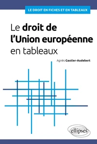 Le droit de l'Union européenne en tableaux