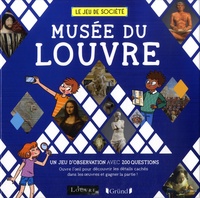 Agnès Holo et Adeline Pham - Musée du Louvre - Le jeu de société - Avec 6 pions, 200 cartes, 1 plateau de jeu, 1 livret, 1 dé, 1 sablier.
