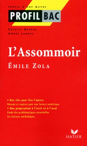 Agnès Landes et Colette Becker - "L'assommoir", Émile Zola.