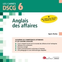 Téléchargez des livres pour mac Anglais des affaires DSCG 6 PDB PDF par Agnès Rouby