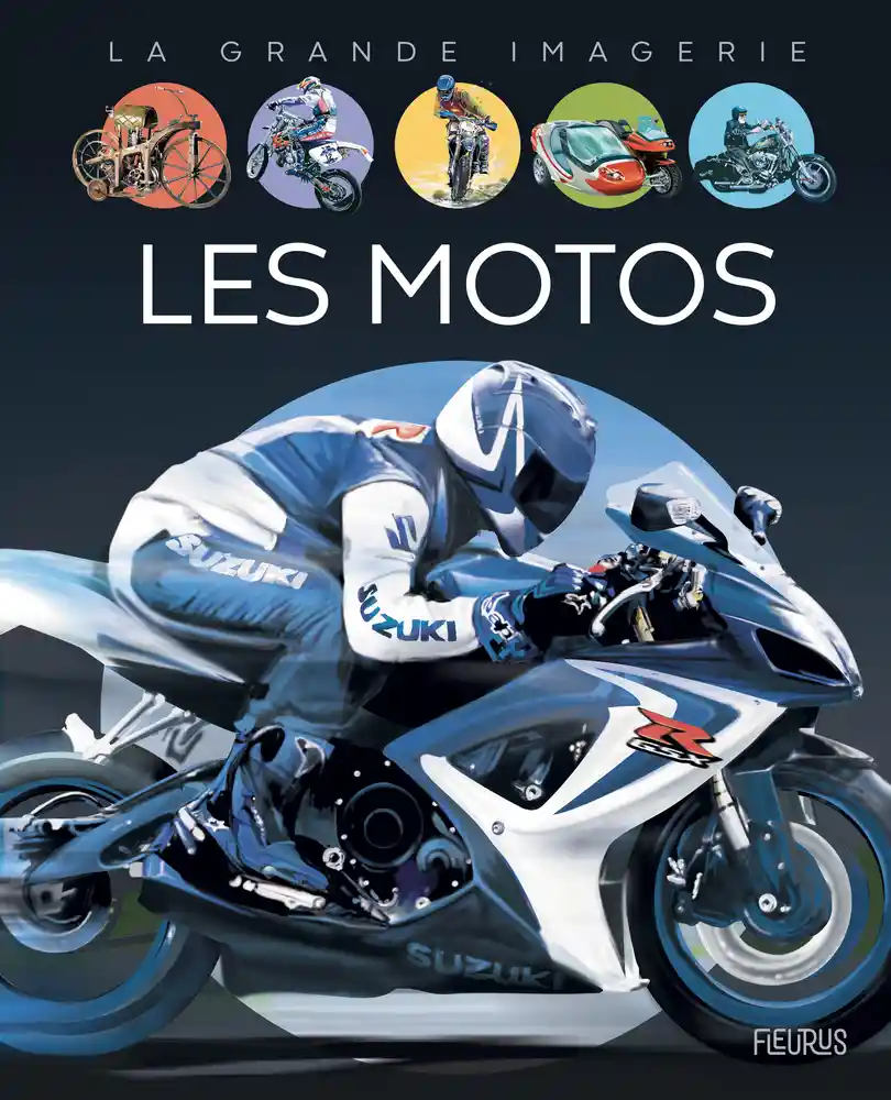 Couverture de Les motos