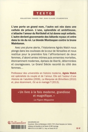 Duel pour un Roi. Madame de Montespan contre Madame de Maintenon