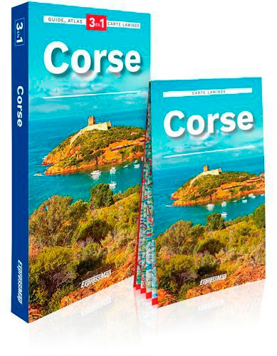 Corse. Guide + Atlas + Carte 1/170 000 6e édition