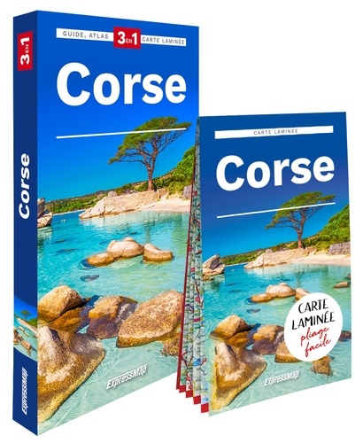 Corse. Guide + Atlas + Carte 1/170 000