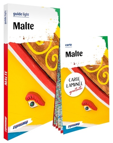 Malte. Avec 1 carte laminée 1/40 000 2e édition