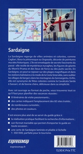 Sardaigne  Edition 2023 -  avec 1 Plan détachable