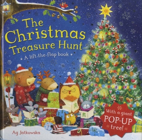Agnieszka Jatkowska - The Christmas Treasure Hunt - A Lift-the-Flap Book.