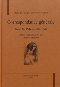 Correspondance générale
