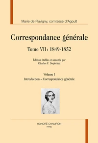 Correspondance générale