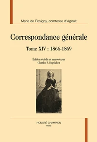 Correspondance générale