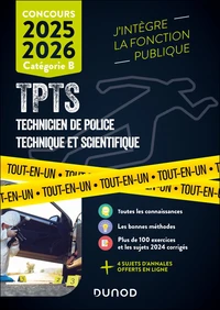Concours TPTS Technicien de Police Technique et Scientifique