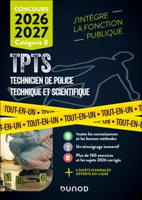Concours TPTS Technicien de Police Technique et Scientifique