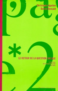 Le Retour De La Question Sociale. Le Renouveau Des Mouvements Sociaux En France