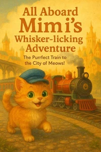 All Aboard Mimi's Whisker-licking Adventure: The Purrfect Train to the City of Meows!
