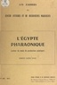 Ahmad Sadek Saad - L'Égypte pharaonique.