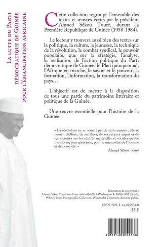 Lutte du Parti Démocratique de Guinée pour l'émancipation africaine