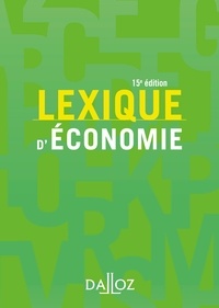 Livres google downloader Lexique d'économie par Ahmed Silem, Antoine Gentier, Jean-Marie Albertini (French Edition)