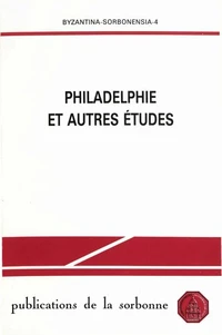 Philadelphie Et Autres Etudes