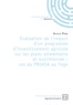Aicha Pere - Evaluation de l'impact d'un programme d'investissement agricole sur les plans alimentaire et nutritionnel : cas du PNIASA au Togo.