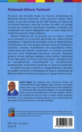 Mohamed-Alioum Fantouré. Thématique et techniques narratives dans l'oeuvre romanesque d'un écrivain guinéen