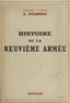 Aimé Doumenc - Histoire de la neuvième armée.
