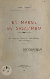 En marge de Salammbô