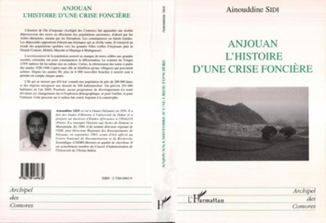 Ainouddine Sidi - Anjouan l'histoire d'une crise foncière.