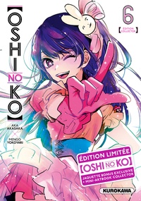 Aka Akasaka et Mengo Yokoyari - Oshi No Ko Tome 6 : Avec une jaquette exclusive et un mini-artbook.