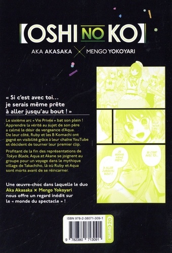  Oshi no ko - Tome 5 (5): 9782380713084: Akasaka, Aka, Yokoyari,  Mengo, Mezouane, Nesrine: Books