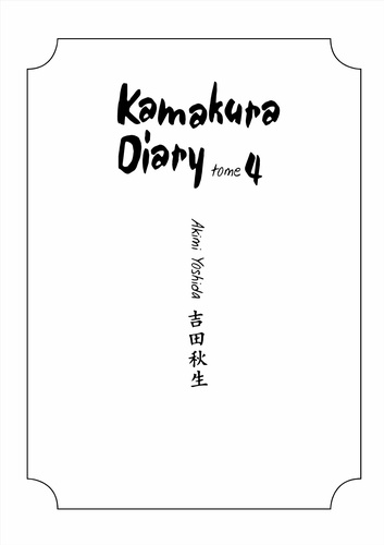 Kamakura Diary Tome 4
