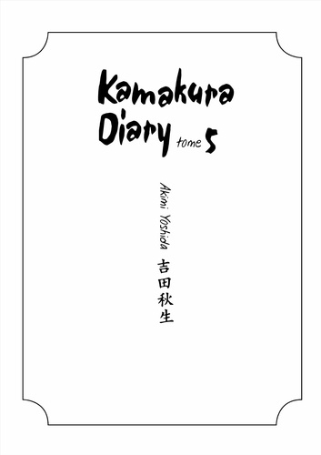 Kamakura Diary Tome 5