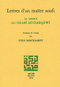 Lettres d'un maître soufi