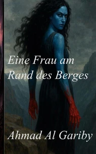 Eine Frau am Rand des Berges