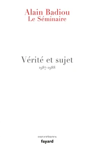 Vérité et sujet