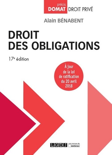 Droit des obligations 17e édition