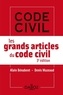 Alain Bénabent et Denis Mazeaud - Les grands articles du code civil.