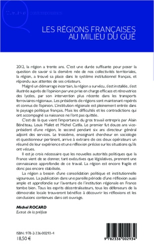 Les régions françaises au milieu du gué. Plaidoyer pour accéder à l'autre rive