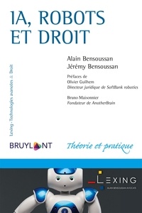Répertoire de téléchargement Iphone Bluetooth IA, robots et droit en francais par Alain Bensoussan, Jérémy Bensoussan