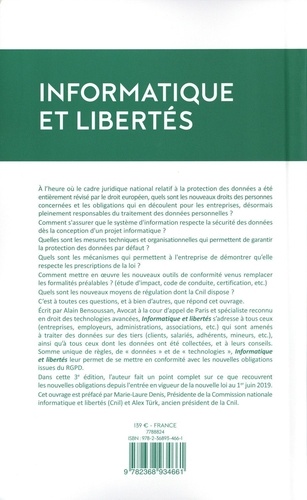 Informatique et libertés 3e édition
