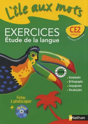 Alain Bentolila - Etude de la langue CE2 - Exercices. 1 Cédérom