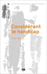 Alain Blanc - Considérant le handicap.
