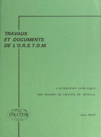 L'altération climatique des massifs de granite du Sénégal