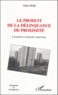 Alain Bollé - Le produit de la délinquance de proximité - L'économie criminelle souterraine.
