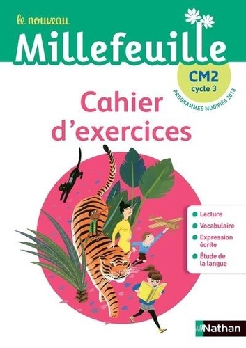 Christian Demongin et Alain Bondot - Le nouveau - Mille feuilles - CM2 - Cahier d'exercices.