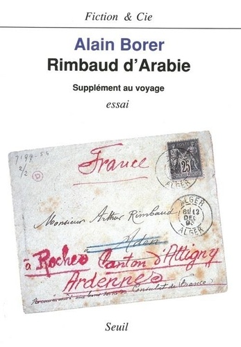 Rimbaud d'Arabie. Supplément au voyage, essai