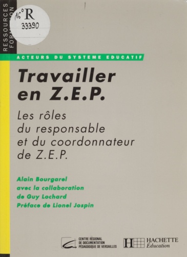 Travailler En Zep. Les Roles Du Coordonnateur Et Du Responsable De Zep